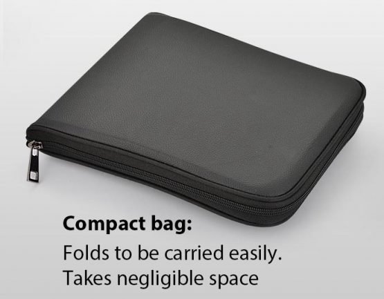 Folding Travel Bag (Leatherette) (Flight cabin size compliant) - Image 2