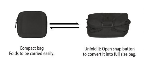 Folding backpack with hard case (single shell) - Image 3