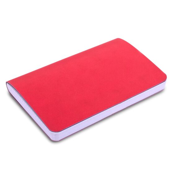 Flexible Pocket Notebook with Ruled & Checked pages | Soft Changer PU Cover | 200 Writing sheets