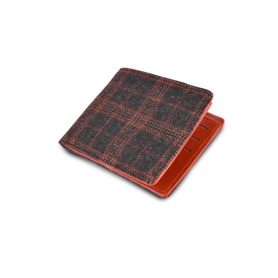 Tweed Tan Set of 4: Multi use Passport holder, Wallet, Card holder, Metal Pen - Image 3