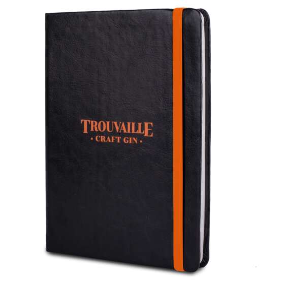 Colorful Laser engrave notebook with Memorandum & Hard bound cover | Elastic band and ribbon | Logo matches band color - Image 4