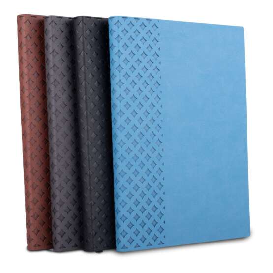 Diamond A5 notebook with memorandum & Bookmark ribbon