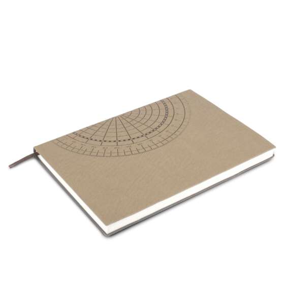 Compass A5 notebook with memorandum, month planner & bookmark ribbon | 176 date pages