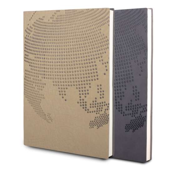 Globe A5 notebook with memorandum, month planner & bookmark ribbon | 176 date pages - Image 4