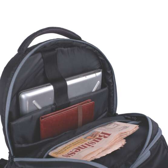 Criss Cross Multipurpose Backpack with Double Partition | Hidden phone and Goggle pockets | Separate Shoe Pocket - Image 3