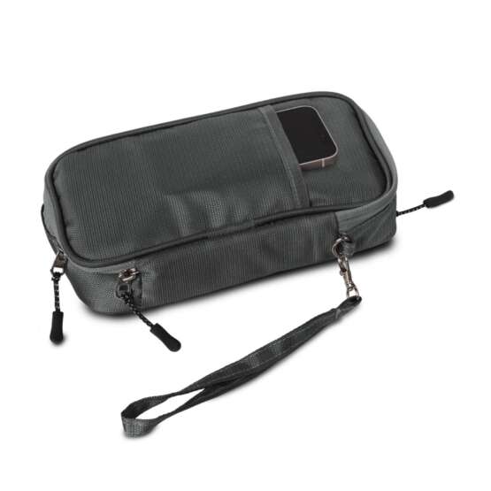 Handy Tech Gadget organizer with Carry Strap | Thoughtful inner construction with outer pockets - Image 3