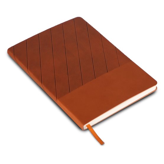 Slant A5 Notebook with Memorandum and Bookmark Ribbon