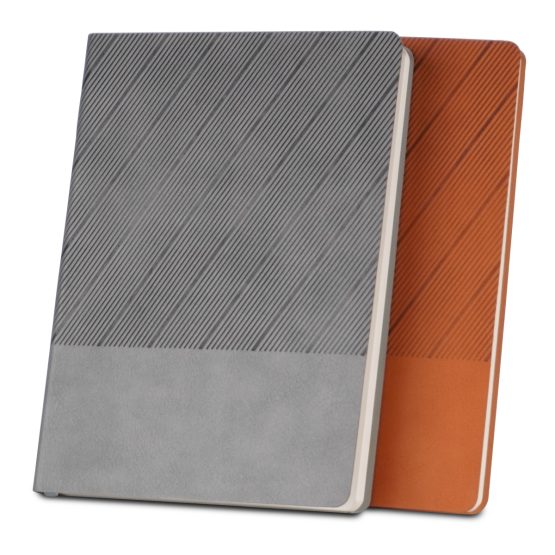 Slant A5 Notebook with Memorandum and Bookmark Ribbon - Image 2