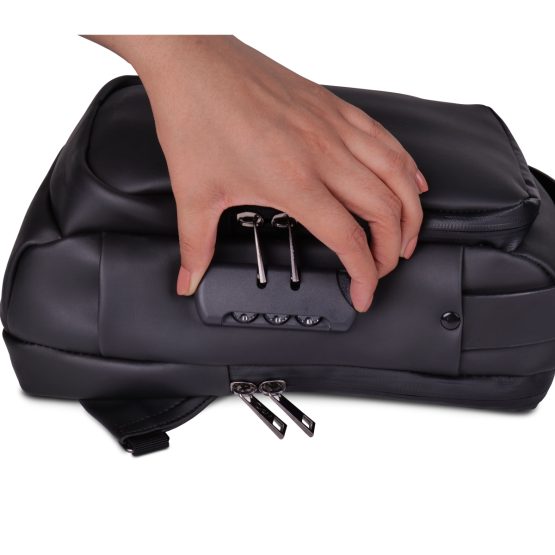Nomad: Premium travel sling bag with Side lock | Water-Resistant build with 4 pockets | Perfect for travel - Image 6
