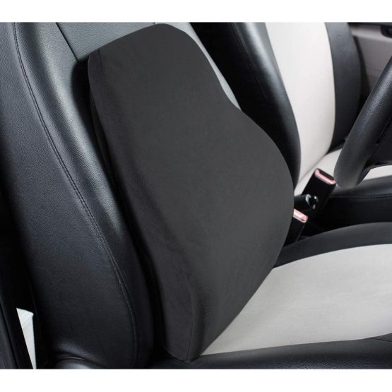 SitWell Spine: Car & Office Chair Lumbar Support Cushion with Soft fabric | 3 second bounce back memory foam - Image 2
